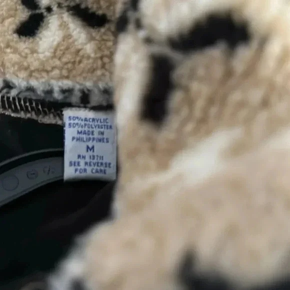 Marsh Landing Medium 3/4 zip hiking/camping sweater size XL Snowflake Design - Picture 4 of 5